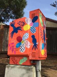 Utility Box Painting in Belmont